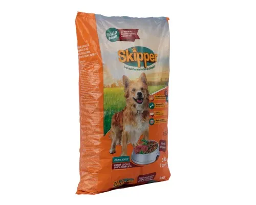 Сухий корм для собак Skipper яловичина та овочі 3 кг (5948308003505)