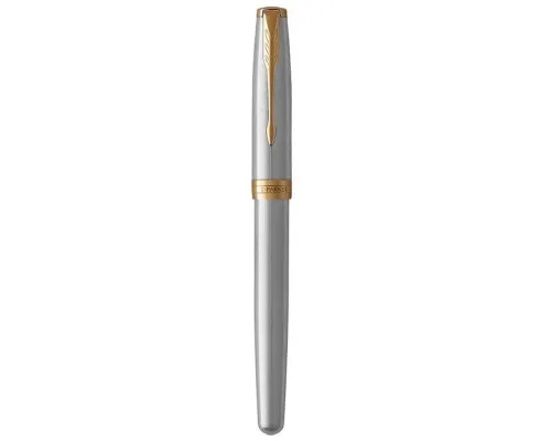 Ручка піряна Parker P РП Sonnet F32G Тартан срібло+позолота (F32G)
