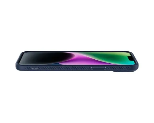 Чехол для мобильного телефона Spigen Apple iPhone 14 Liquid Air, Navy Blue (ACS05038)