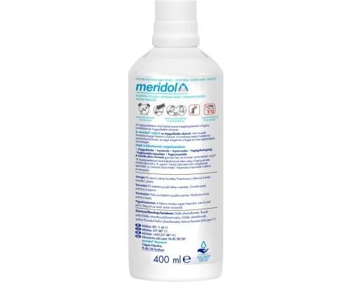 Ополіскувач для порожнини рота Meridol Gum Protection від кровоточивості ясен 400 мл (7610108052714)