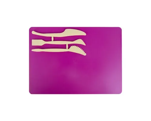 Дошка для пластиліну Kite + 3 стеки, рожевий (K17-1140-10)