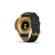 Смарт-часы Garmin vivomove Luxe, Pure Gold-Black, Leather, (010-02241-22)