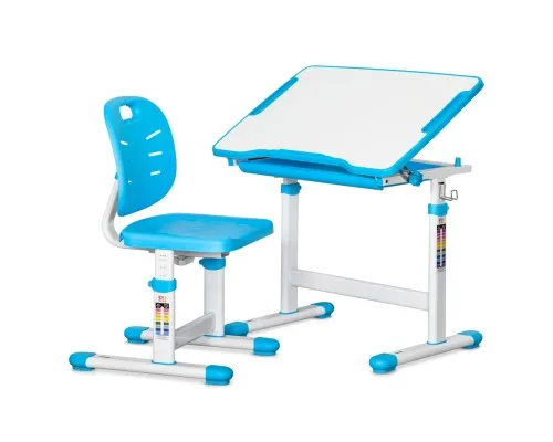 Парта зі стільцем Evo-kids Blue (Evo-06 Ergo BL)