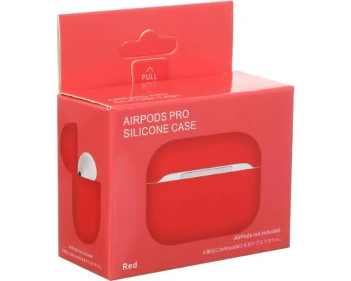 Чохол для навушників Armorstandart Ultrathin Silicone Case для Apple AirPods Pro Red (ARM55952)