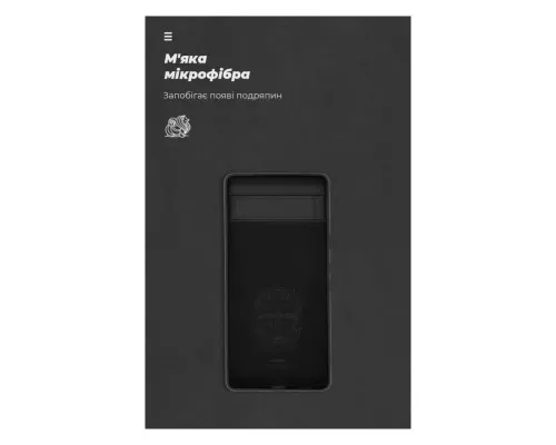 Чохол до мобільного телефона Armorstandart ICON Case Google Pixel 7a Black (ARM70910)