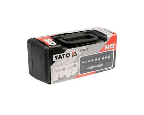 Набір інструментів Yato для встановлення підшипників та ущільнень 10 шт. (YT-0638)