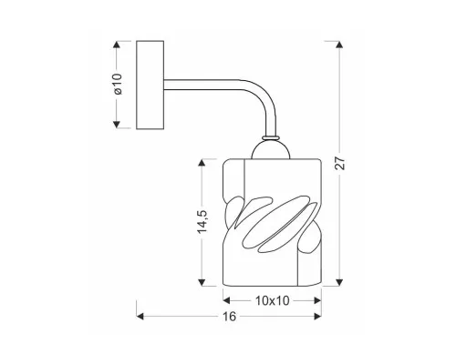 Бра Candellux 21-00163 Felis (21-00163)