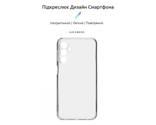 Чехол для мобильного телефона Armorstandart Air Series Samsung A34 5G (A346) Camera Cover Transparent (ARM72376)