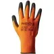 Захисні рукавички Neo Tools нітрилове покриття, поліестер, р.9, помаранчевий (97-642-9)