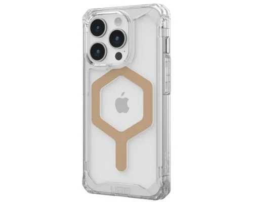 Чохол до мобільного телефона UAG Apple Iphone 15 Pro Plyo Magsafe, Ice/Gold (114286114381)