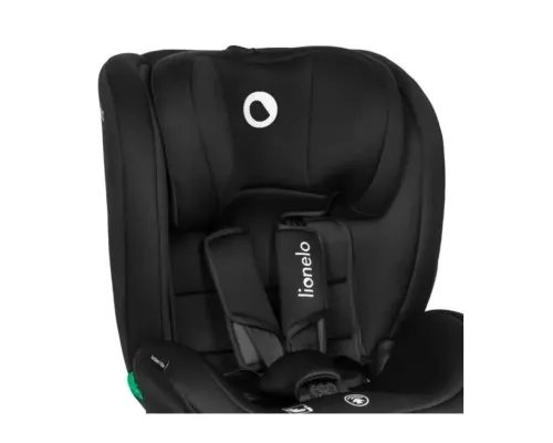 Автокрісло Lionelo Bastiaan i-Size Black Grey, чорне (LO-BASTIAAN I-SIZE BLACK GREY)