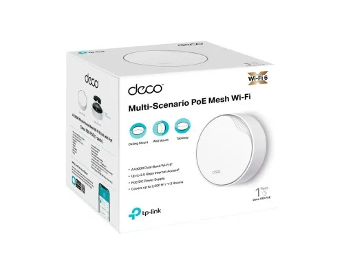 Точка доступу Wi-Fi TP-Link DECO-X50-POE-1-PACK