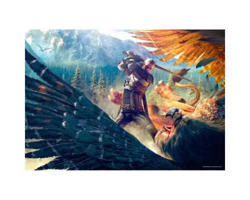 Пазл GoodLoot Witcher: Griffin Fight 1000 элементов (5908305231233)