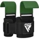Гаки для тяги на зап'ястя RDX W5 Gym Hook Strap Army Green Plus (WAN-W5AG+)