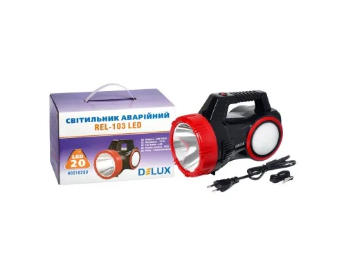 Фонарь Delux REL-103 20 LED 10W + подарунок REL-107 (90022813)