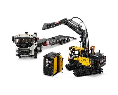 Конструктор LEGO Technic Вантажівка Volvo FMX і Електричний екскаватор EC230 (42175)