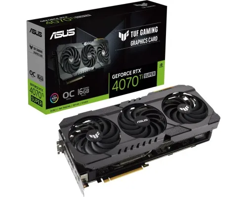 Відеокарта ASUS GeForce RTX4070Ti SUPER 16Gb TUF OC OG GAMING (TUF-RTX4070TIS-O16G-OG-GAMING)