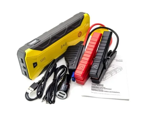 Пуско зарядний пристрій Shell 16000mAh (SH916WC-CB(Grey+Yellow))