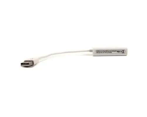 Перехідник PowerPlant USB 2.0 -> RJ45, 15cm (DV00DV4066)