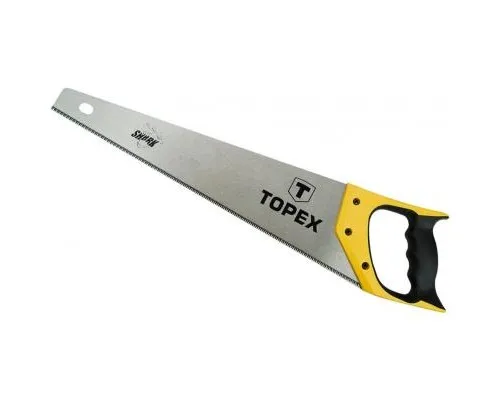 Ножовка Topex по дереву, 500 мм, «Акула», 11TPI (10A452)