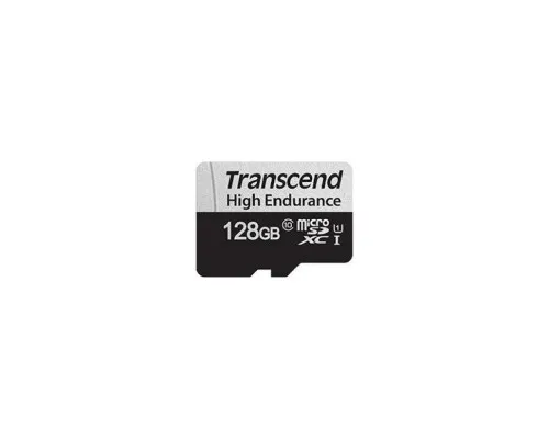 Карта памяті Transcend 128GB microSDXC class 10 UHS-I U1 High Endurance (TS128GUSD350V)