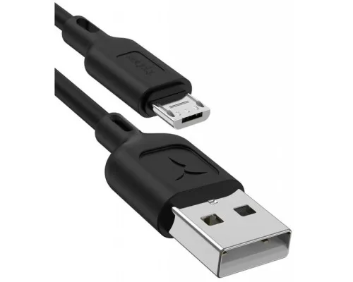 Дата кабель USB 2.0 AM to Micro 5P 1.2m Fast T-M829 T-Phox (T-M829 Black)