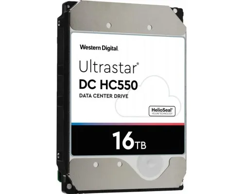 Жесткий диск 3.5 16TB Ultrastar DC HC550 WD (WUH721816ALE6L4)