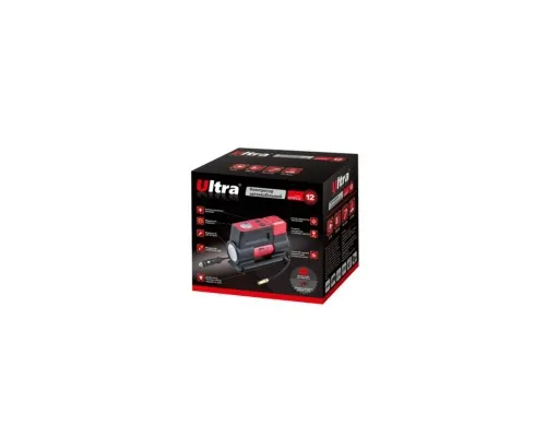 Автомобільний компресор Ultra 12В 180Вт 12А 40л/мин 10бар с фонар (6170112)