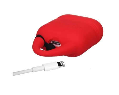 Чохол для навушників Kindon i-Smile для Apple AirPods IPH1430 Red (702347)