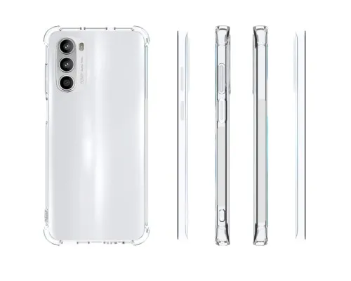 Чехол для мобильного телефона BeCover Anti-Shock Motorola Moto G52/G82 Clear (709320)