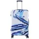 Чемодан Semi Line Print 28" L White/Blue (T5653-3)