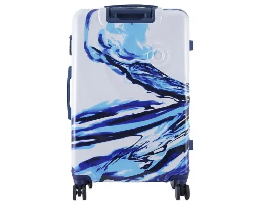 Чемодан Semi Line Print 28" L White/Blue (T5653-3)