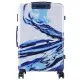 Чемодан Semi Line Print 28" L White/Blue (T5653-3)