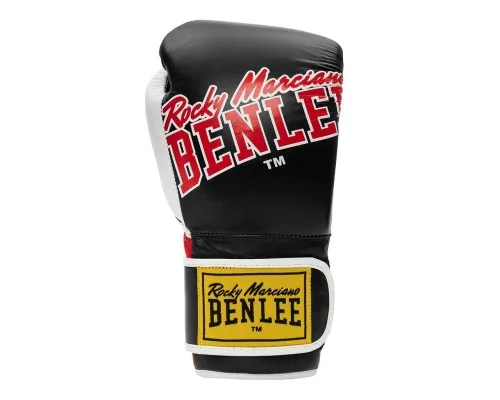 Боксерские перчатки Benlee Bang Loop Шкіра 10oz Чорно-червоні (199351 (Black Red) 10 oz.)