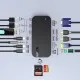 Концентратор Choetech USB-C 15-in-1 HDMI/PD/CR/LAN/USB-A/USB-C/AUX/VGA/DP (HUB-M52-GY)