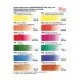 Акварельні фарби Rosa Gallery Monopigmented 12 кольорів по 2,5 мл кювета (4823098541141)
