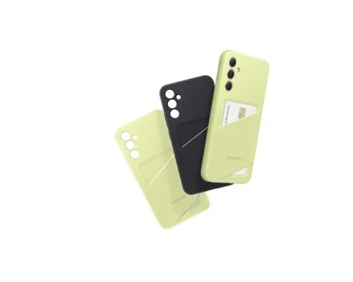 Чехол для мобильного телефона Samsung Galaxy A15 (A156) Card Slot Case Lime (EF-OA156TMEGWW)