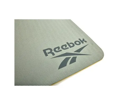 Килимок для йоги Reebok Double Sided Yoga Mat зелений RAYG-11042GR (885652020831)