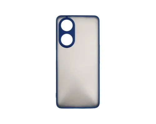 Чохол до мобільного телефона Dengos Kit for OPPO A98 5G case + glass (Blue) (DG-KM-39)