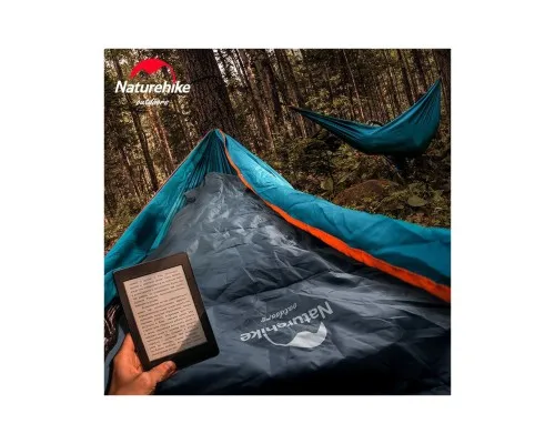 Спальный мешок Naturehike Y150L NH21MSD08 правий, сіро-блакитний (6975641888741)