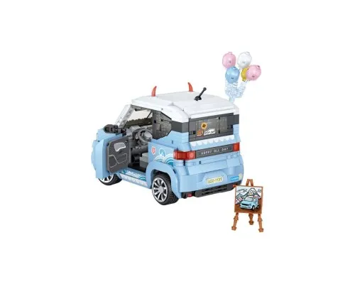 Конструктор LOZ mini Автомобіль MINI блакитний (1131)