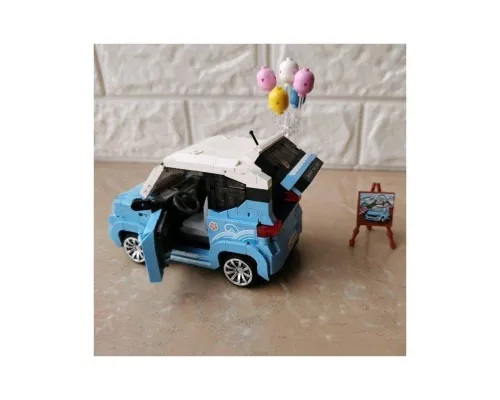 Конструктор LOZ mini Автомобіль MINI блакитний (1131)