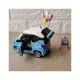 Конструктор LOZ mini Автомобіль MINI блакитний (1131)