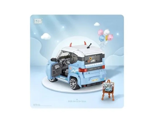 Конструктор LOZ mini Автомобіль MINI блакитний (1131)
