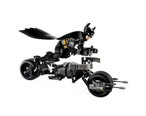 Конструктор LEGO Batman Фигурка Бэтмена для сборки и бэтцикл для сборки (76273)