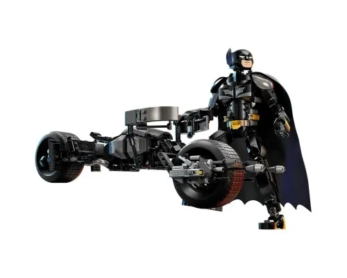 Конструктор LEGO Batman Фигурка Бэтмена для сборки и бэтцикл для сборки (76273)