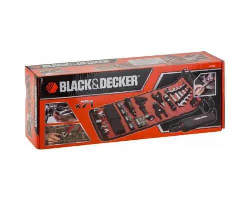 Набір інструментів Black&Decker автомобільний 71 предм. (A7144)