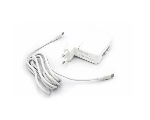 Блок живлення до ноутбуку PowerPlant APPLE 220V, 20V 61W (USB Type-C) (AP61HCUSB)