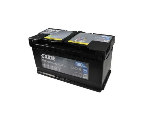 Акумулятор автомобільний EXIDE PREMIUM 100A (EA1000)