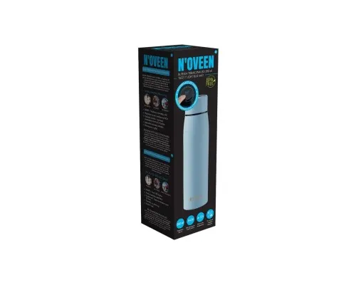 Термос Noveen TB2217 380 мл LED Display Light Blue (RL070825)